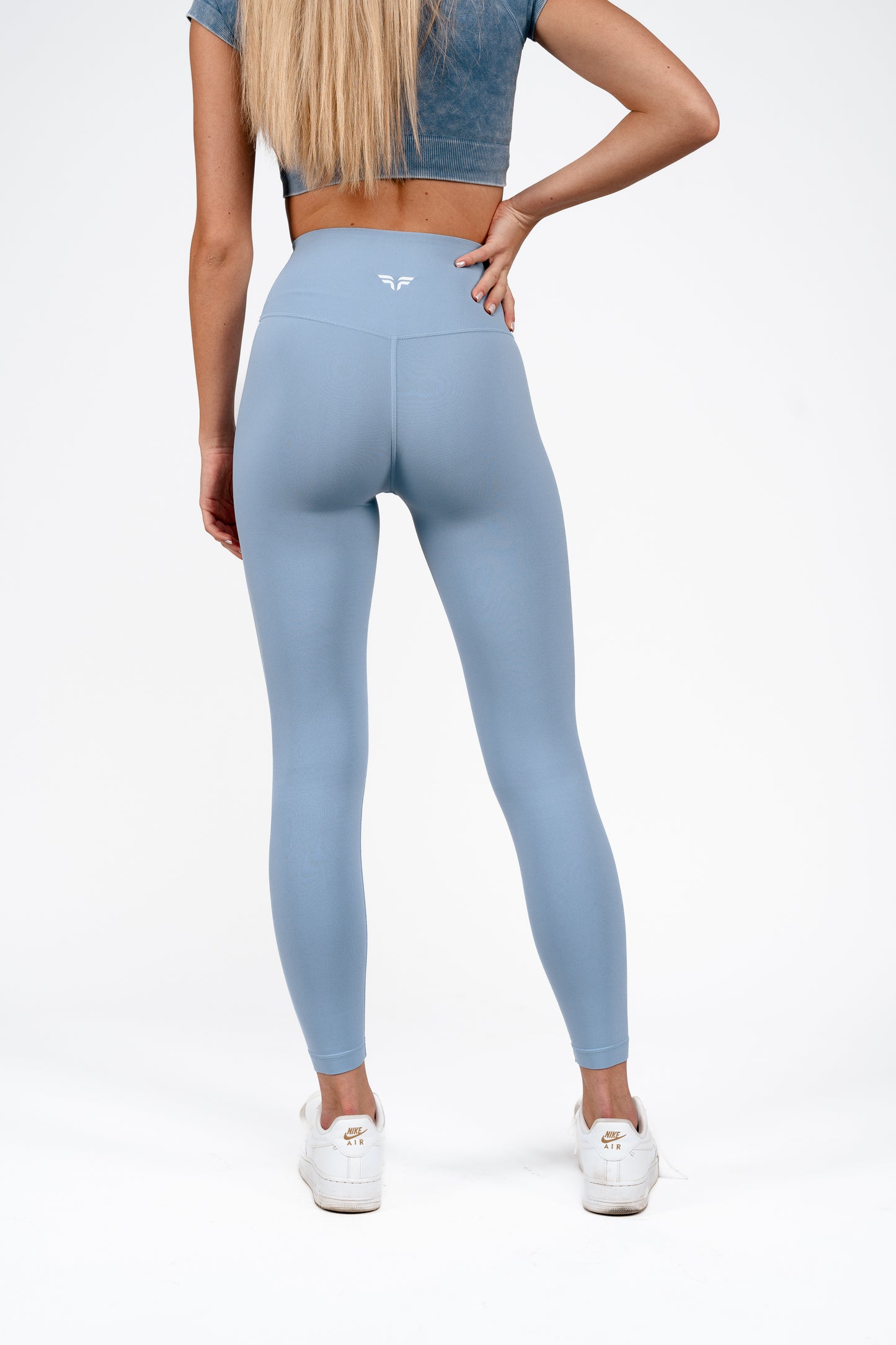 Women's Light Blue Fitness Leggings